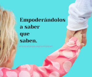 GRAFICO EMPODERANDOLOS A SABER QUE SABEN
