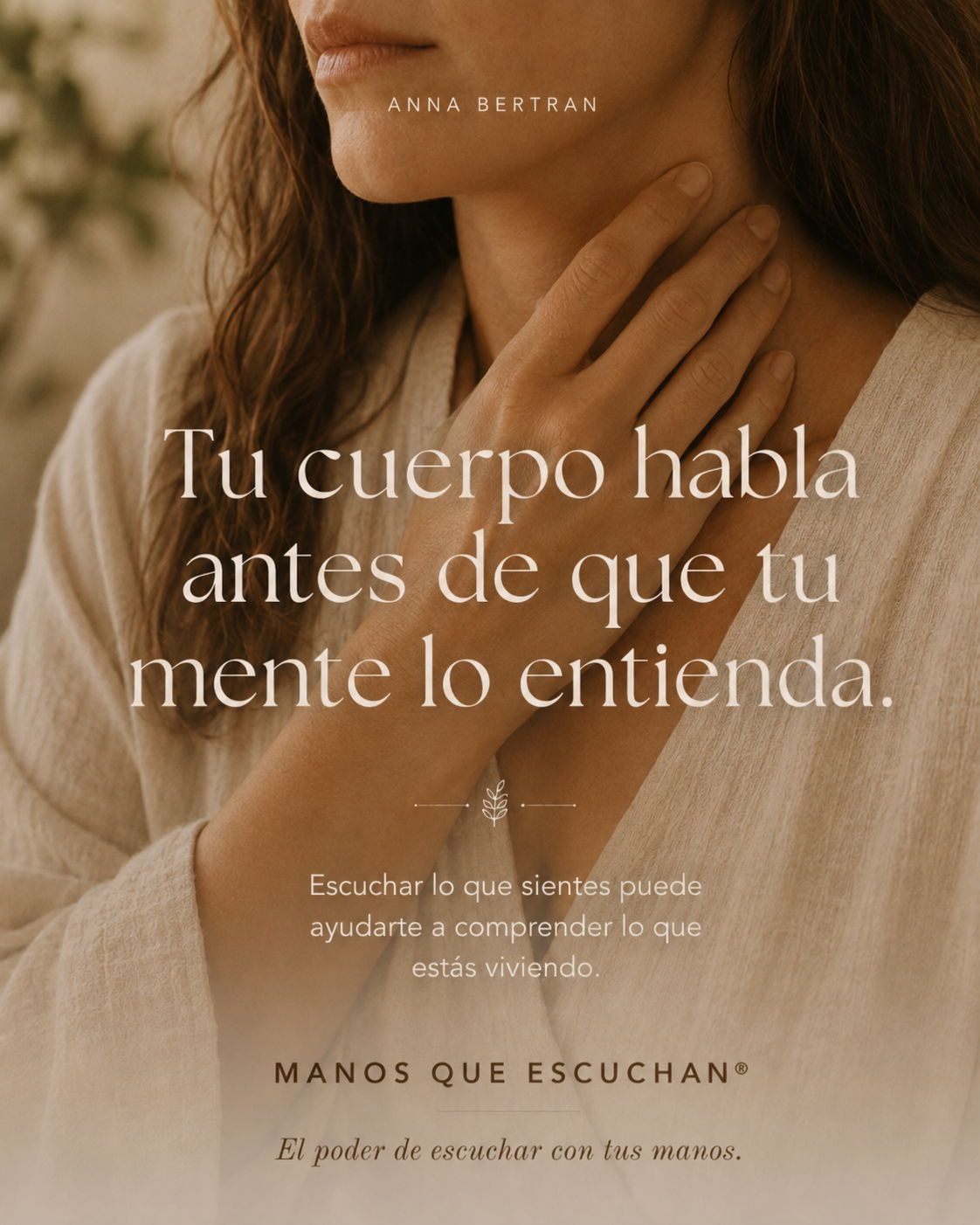 Tu cuerpo habla antes de que tu mente lo entienda.